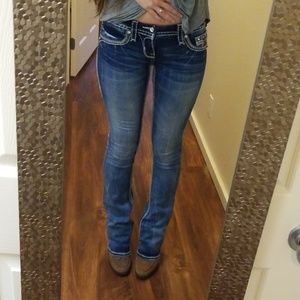 25x36 Rock Revival Betty Midrise bootcut jean